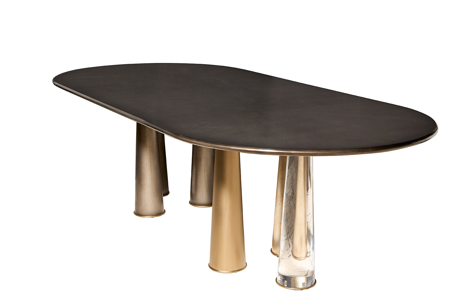 Bennett Dining Table - Acrylic Legs