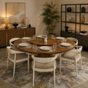 Harmony 64" Round Dining Table