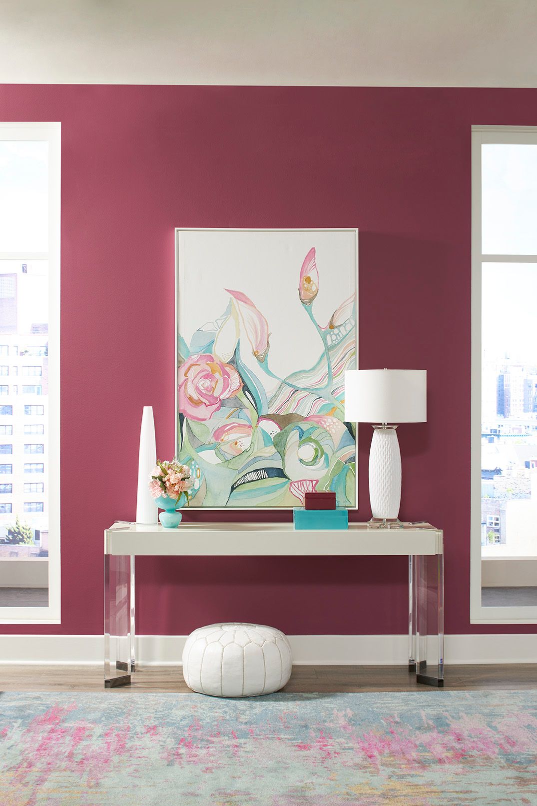 Reed Console Table